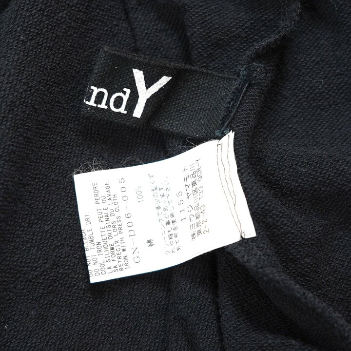 楽天市場】【中古】Ground Y (Yohji Yamamoto) 20SS ドレープフード  
