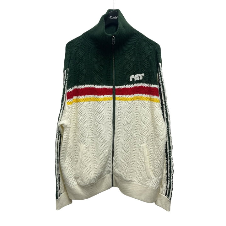 楽天市場】【中古】RICE NINE TEN knitting track jacket オフホワイト  