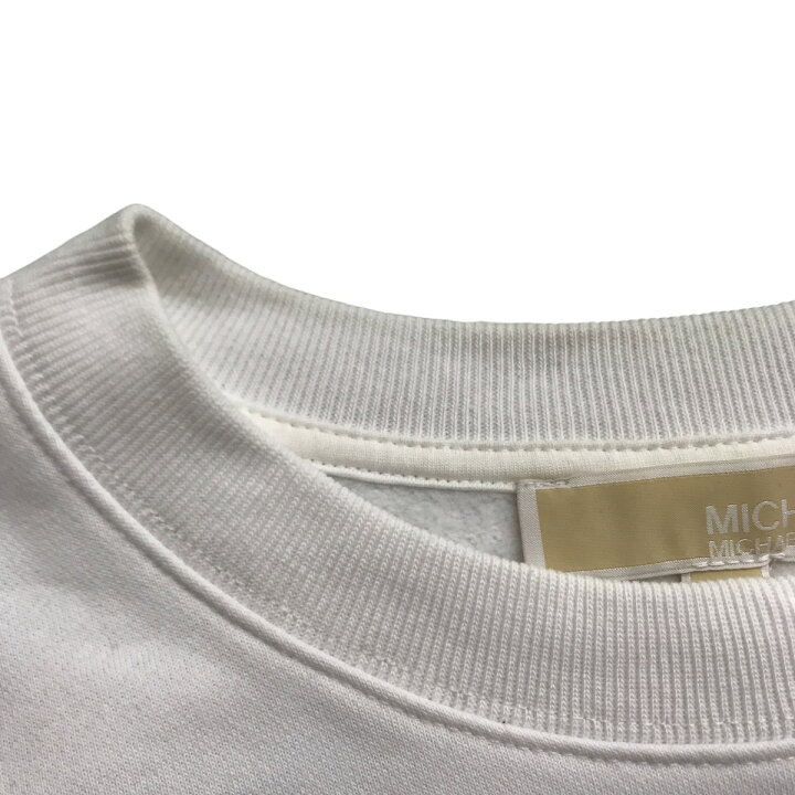 楽天市場】【中古】MICHAEL KORS ロゴスウェット JF150I92Z9 ホワイト 