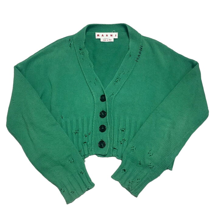 楽天市場】【中古】MARNI ダメージ加工ニットカーディガン／cdmd0223a1 