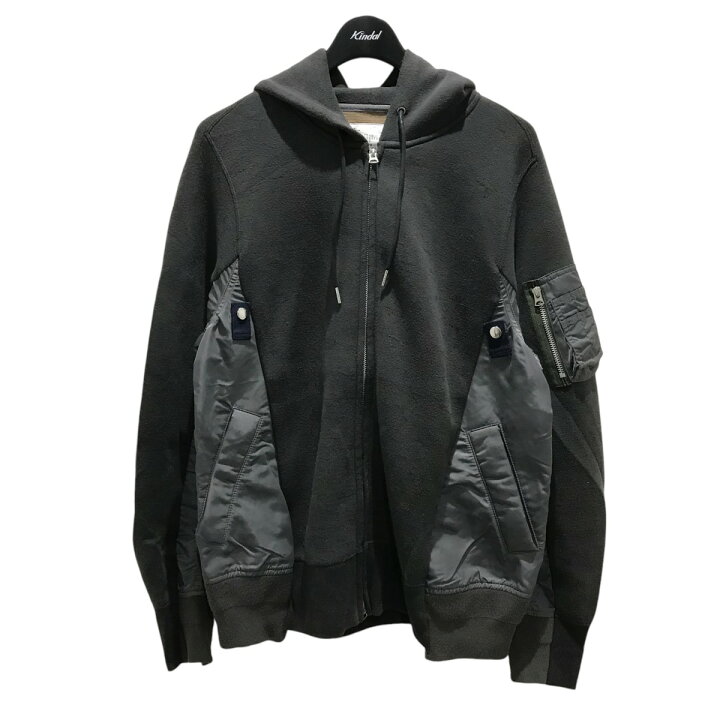 楽天市場】【中古】sacai MA-1ジャケット グレー サイズ：1 【290924 
