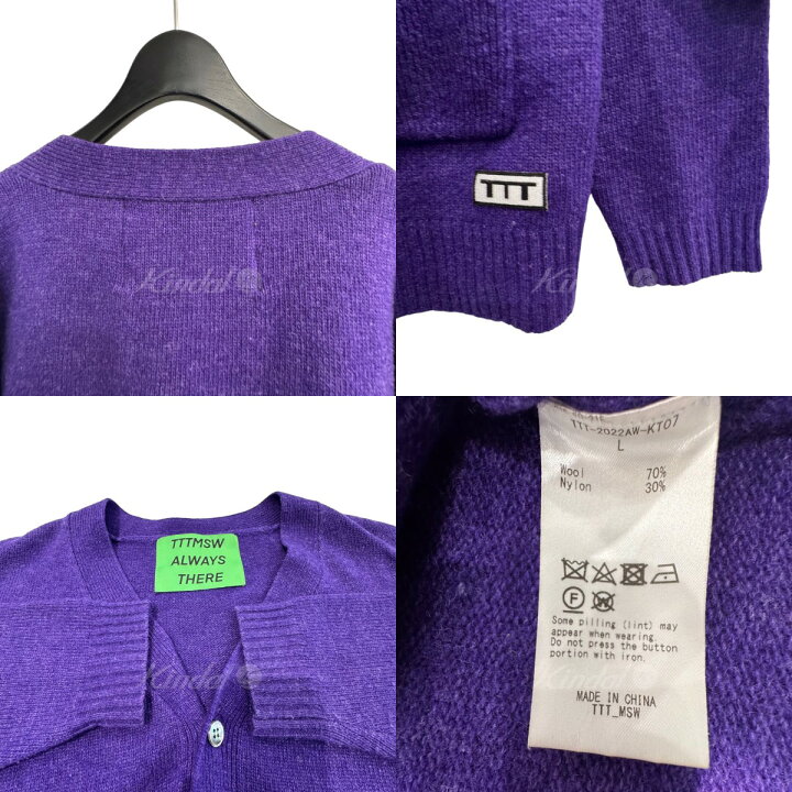 楽天市場】【中古】TTT MSW22AW 「standard knit cardigan」 ニット 