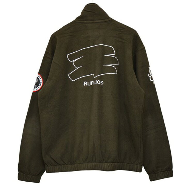 楽天市場】【中古】RUFFLOG フリースジャケット 1M22AW606 カーキ 