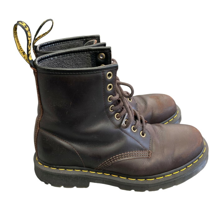 楽天市場】【中古】Dr．Martens 8ホールショートブーツ 24038 ブラウン 