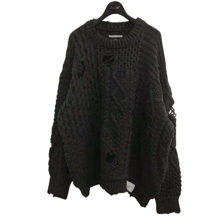 楽天市場】【中古】NEIGHBORHOOD 23AW ｢PATCHWORK SAVAGE SWEATER 