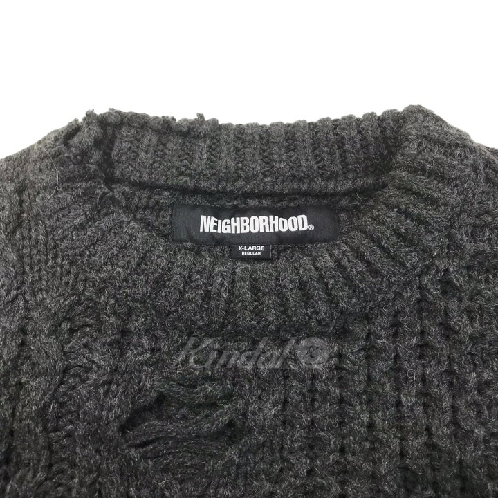 楽天市場】【中古】NEIGHBORHOOD 23AW ｢PATCHWORK SAVAGE SWEATER 