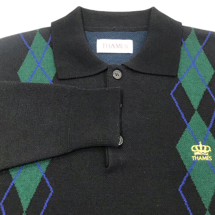 楽天市場】【中古】Thames「THE ANA NUVA POLO」 ニットポロシャツ 