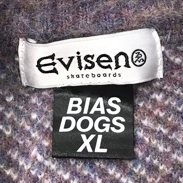 楽天市場】【中古】EVISEN×BIAS DOGS23AW 「Love? MOHAIR CREW KNIT 