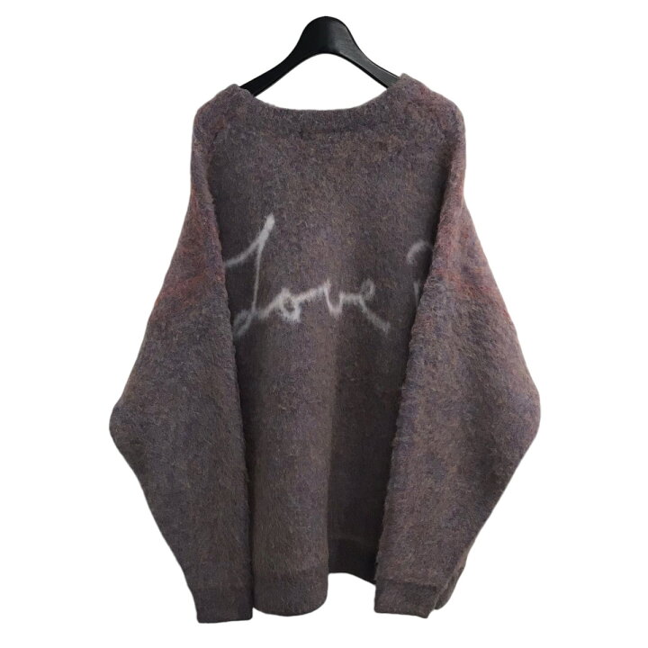楽天市場】【中古】EVISEN×BIAS DOGS23AW 「Love? MOHAIR CREW KNIT 