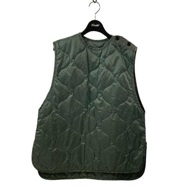 楽天市場】【中古】HYKE 21AW QUILTED VEST ナイロンベスト 212-15144 