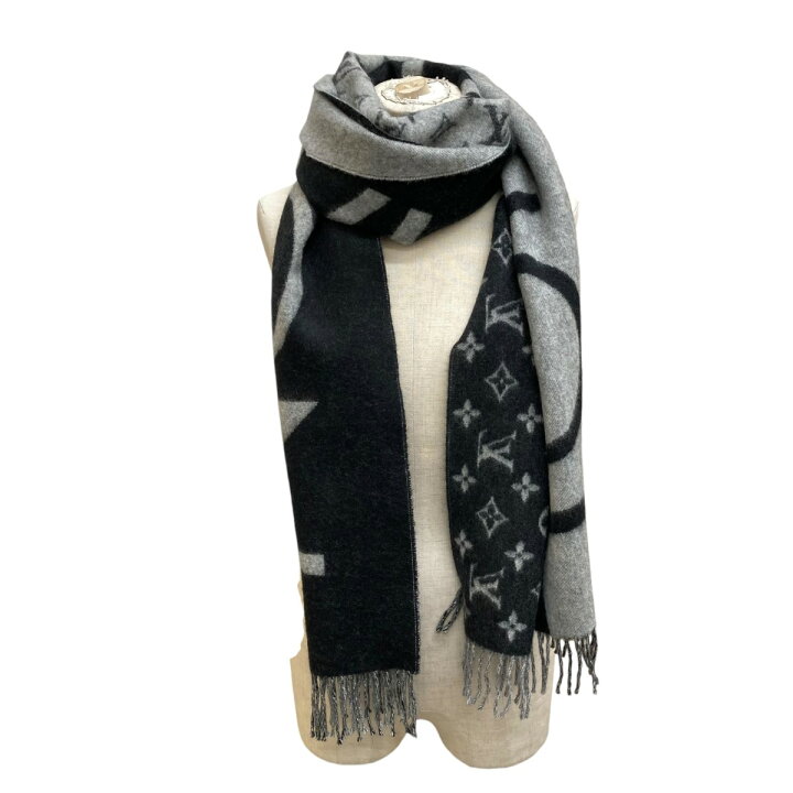 楽天市場】【中古】LOUIS VUITTON モノグラム エシャルプLVスプリット 