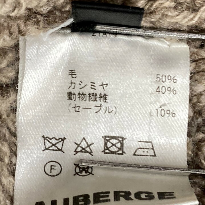 楽天市場】【中古】AUBERGE セーター ブラウン サイズ：42 【011024 