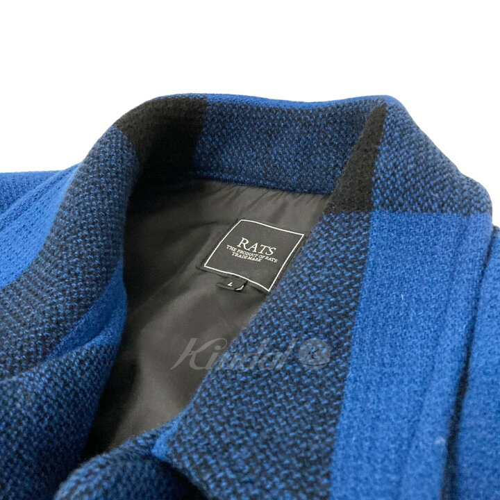 楽天市場】【中古】RATS BUFFALO CHECK SHIRT JKT チェック シャツ 