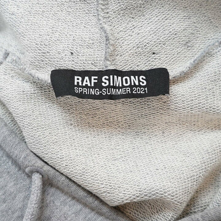 楽天市場】【中古】RAF SIMONS21SS DESTROYED OVERSIZED HOODIE 