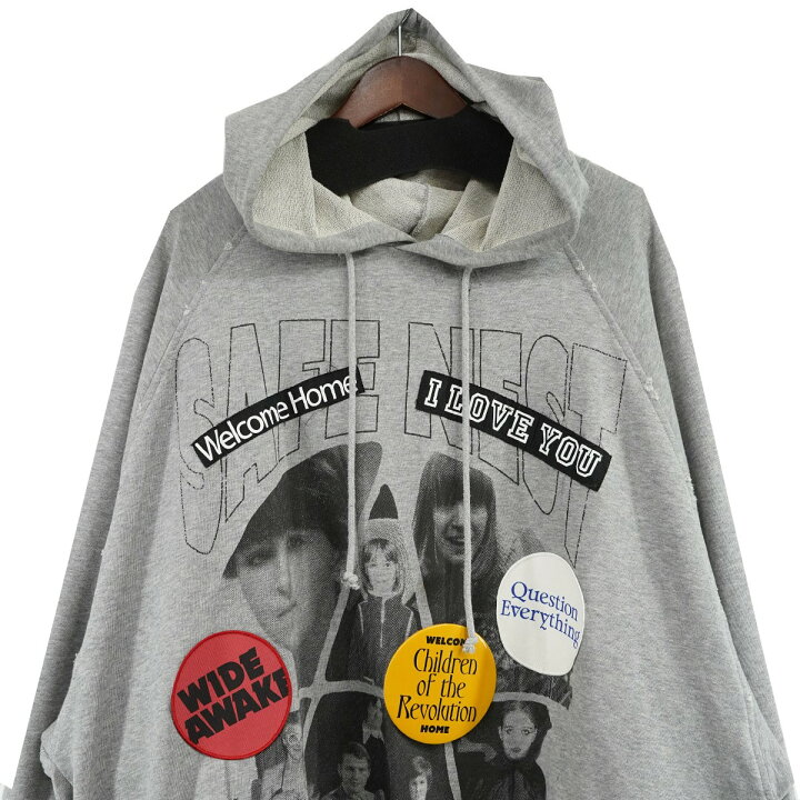 楽天市場】【中古】RAF SIMONS21SS DESTROYED OVERSIZED HOODIE  