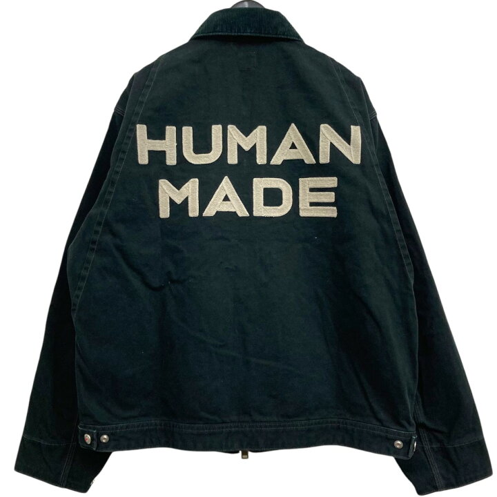 楽天市場】【中古】HUMAN MADE ZIP-UP EMBROIDERY BLOUSON ジップ  