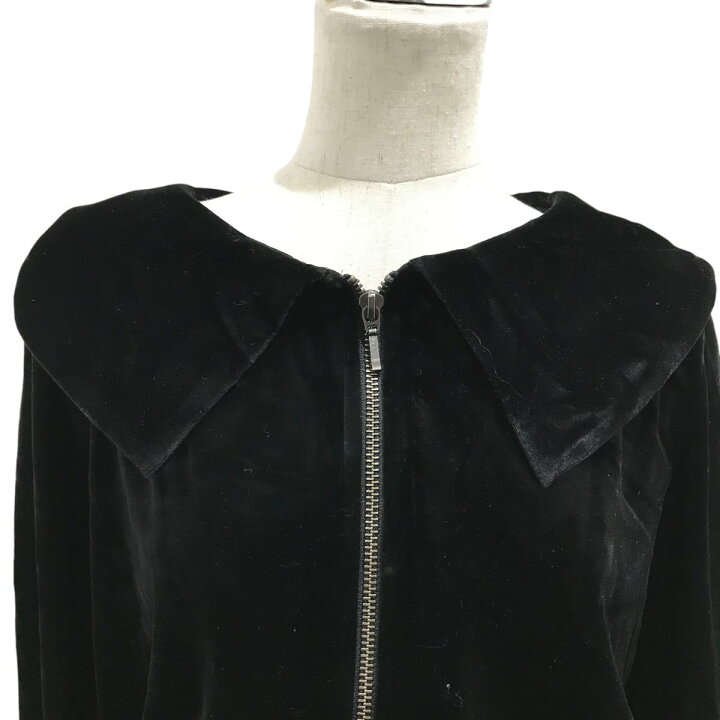 楽天市場】【中古】cccmalie ベロアブルゾン C-J-6 ブラック 【011024 