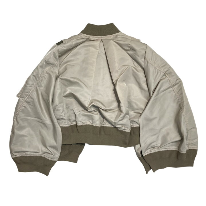 楽天市場】【中古】sacai 22SS ツイルミックスケープボンバー  
