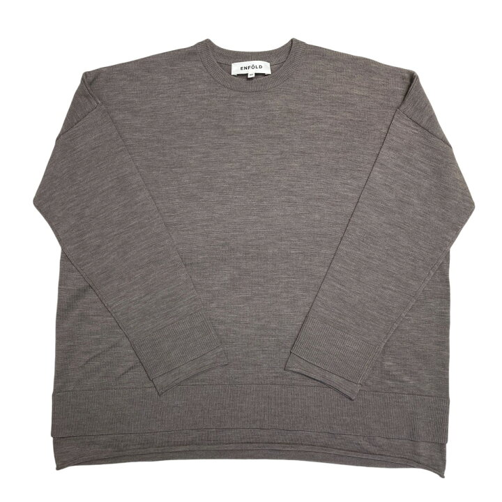 楽天市場】【中古】ENFOLD 22AW レイヤーヘム BOX PULLOVER ハイゲージ  