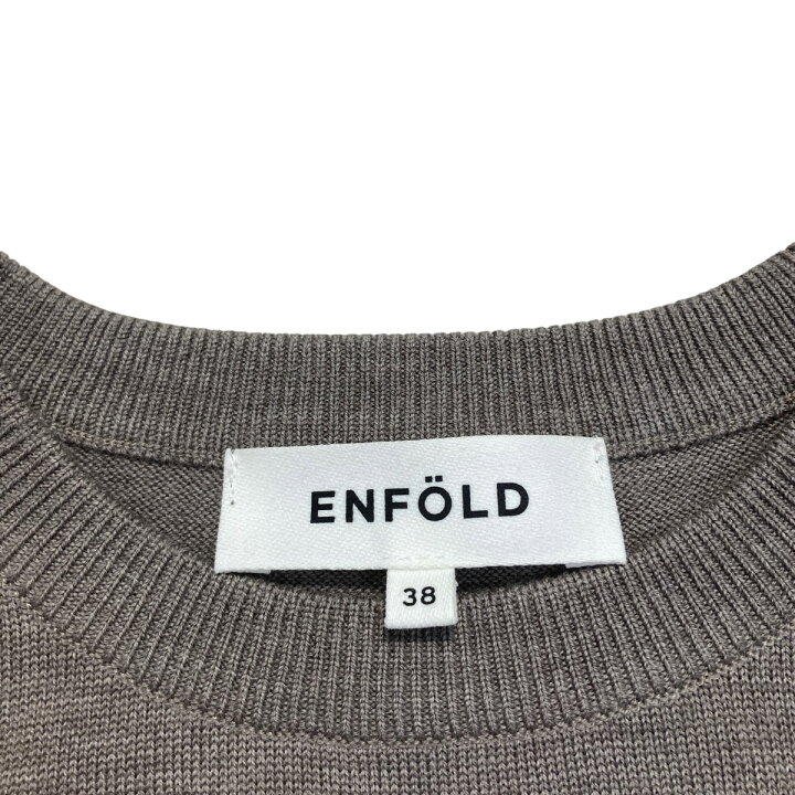 楽天市場】【中古】ENFOLD 22AW レイヤーヘム BOX PULLOVER ハイゲージ  