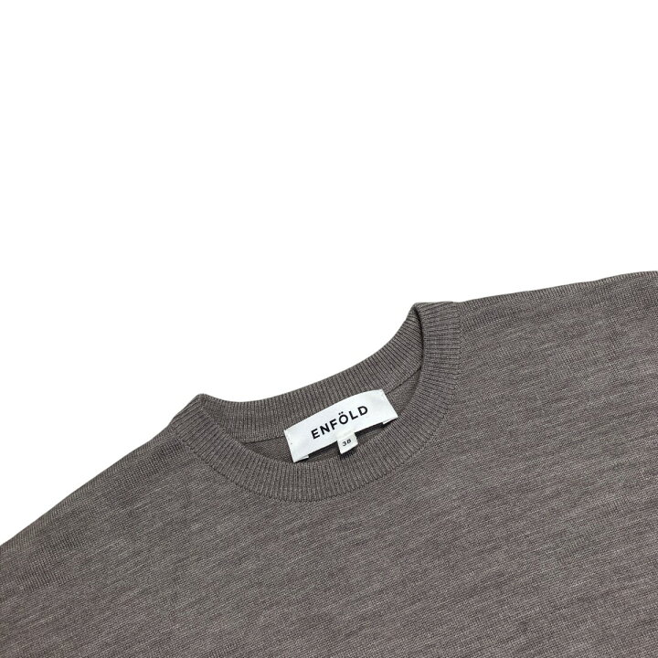 楽天市場】【中古】ENFOLD 22AW レイヤーヘム BOX PULLOVER ハイゲージ  