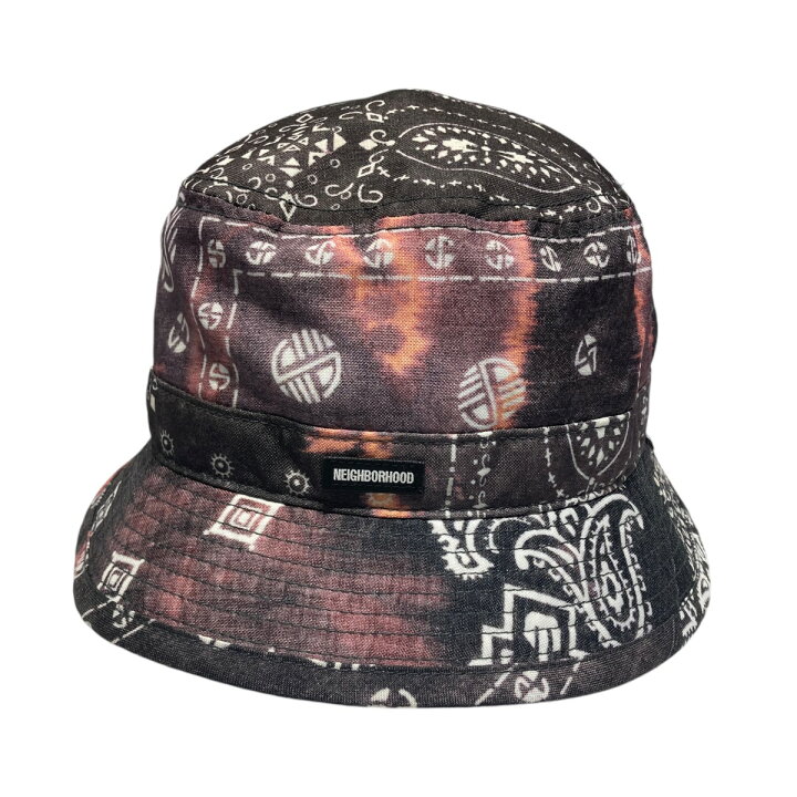 楽天市場】【中古】NEIGHBORHOOD BUCKET-B／E-HAT ペイズリー柄 