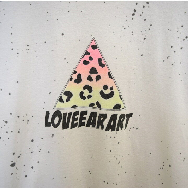 楽天市場】【中古】LOVE EAR ART プリントTシャツ ホワイト サイズ：M 