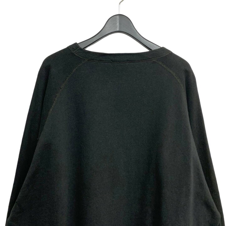 楽天市場】【中古】COMOLI 24SS 製品染 裏毛 クルーネック ブラック 