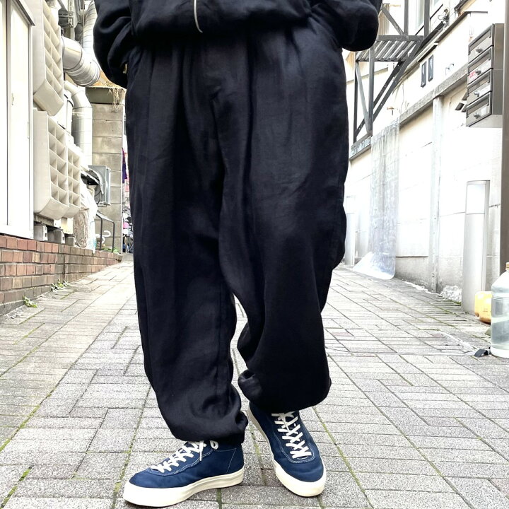 楽天市場】【中古】COMOLI 23SS カナパ ドローストリングパンツ 