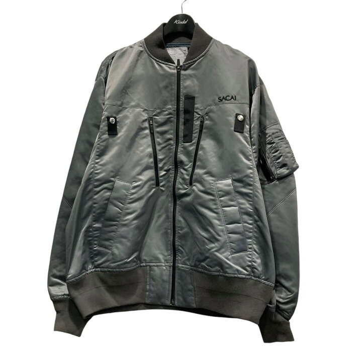 楽天市場】【中古】sacai Nylon Twill Blouson ボンバージャケット 23 