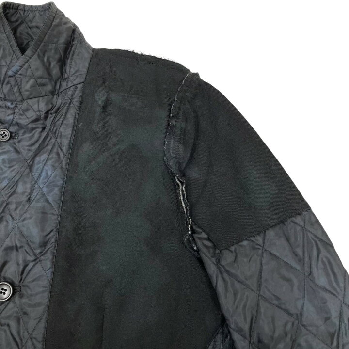 楽天市場】【中古】BLACK COMME des GARCONS キルティング ドッキング 