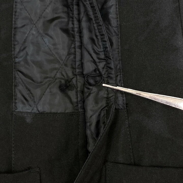 楽天市場】【中古】BLACK COMME des GARCONS キルティング ドッキング 