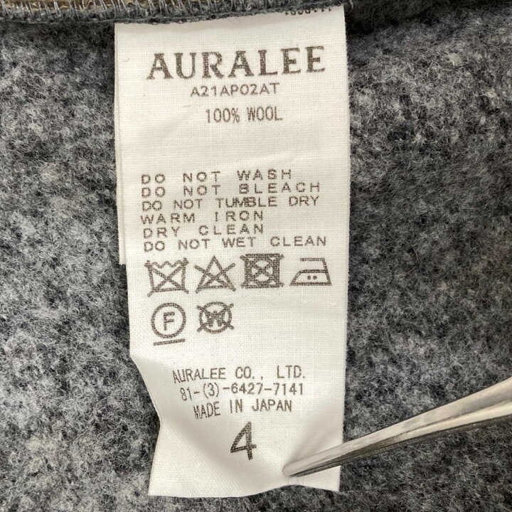 楽天市場】【中古】AURALEEWOOL LING YARN MILLED JERSEY PANTS ウール 