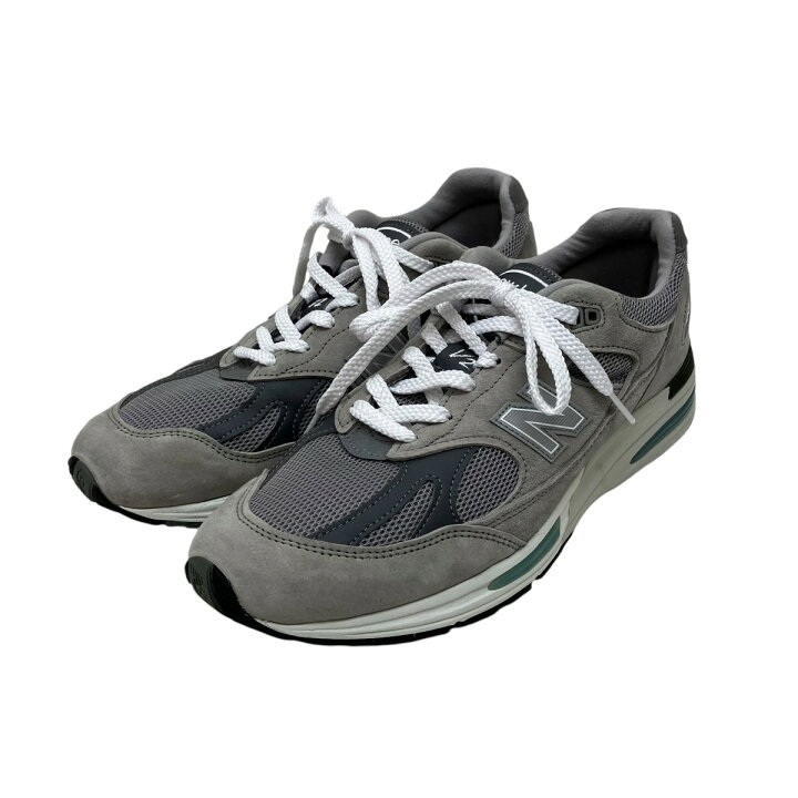 楽天市場】【中古】NEW BALANCE スニーカー U991GL2 グレー サイズ 