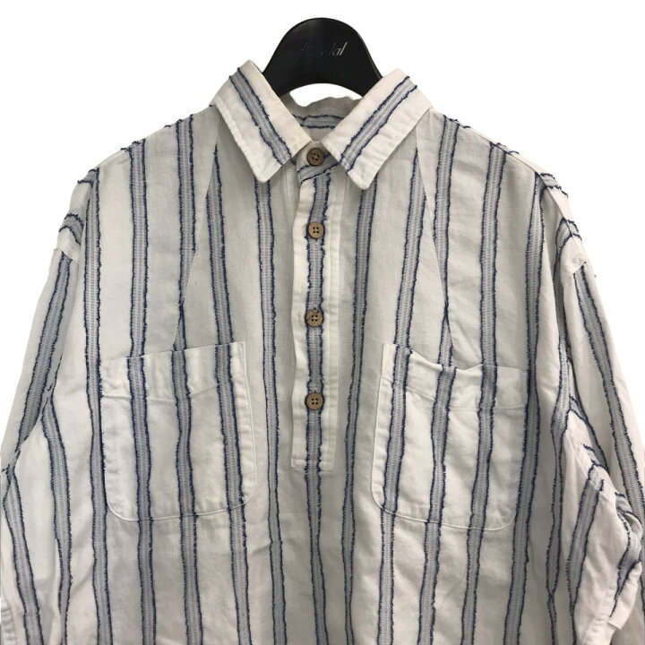 楽天市場】【中古】Simply ComplicatedFRINGE STRIPE PULLOVER SHIRT 