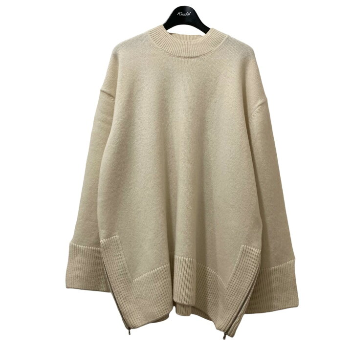 楽天市場】【中古】MAISON KITSUNE サイドジップオーバーサイズニット 