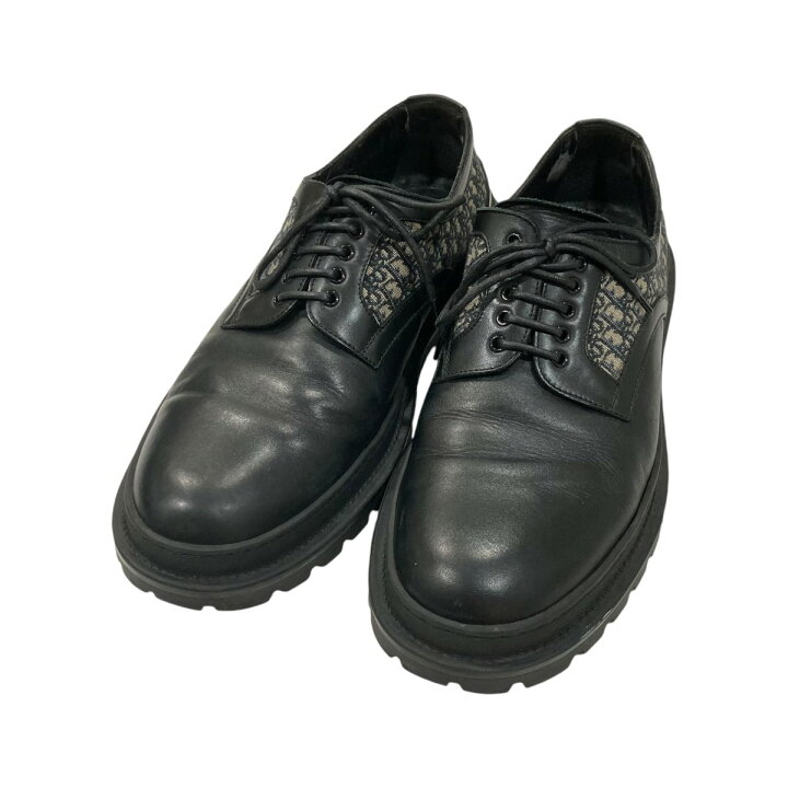 楽天市場】【中古】Christian Dior EXPLORER オブリークレザーシューズ  