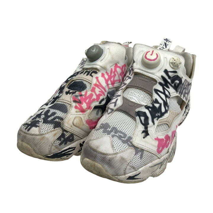 楽天市場】【中古】REEBOK×VETEMENTSスニーカー DV8092 ホワイト 