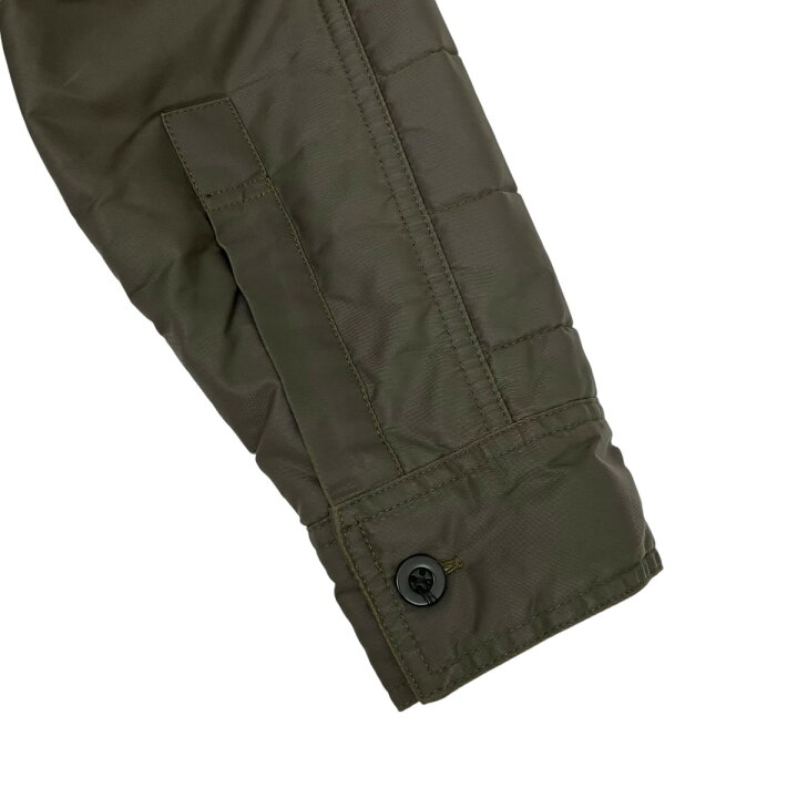 楽天市場】【中古】RRL ナイロンキルティングシャツ オリーブ サイズ 