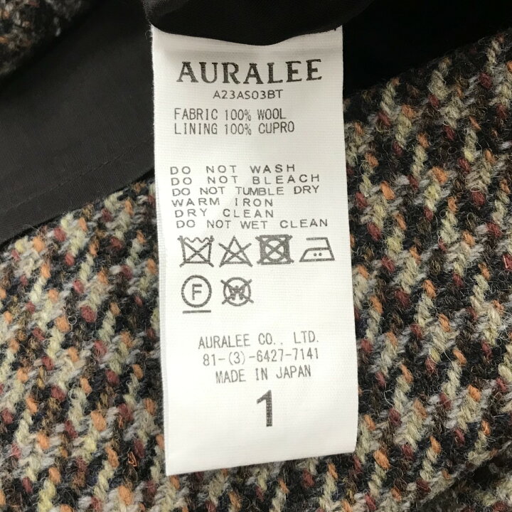 楽天市場】【中古】AURALEE 【BRITISH WOOL TWEED MINI SKIRT 