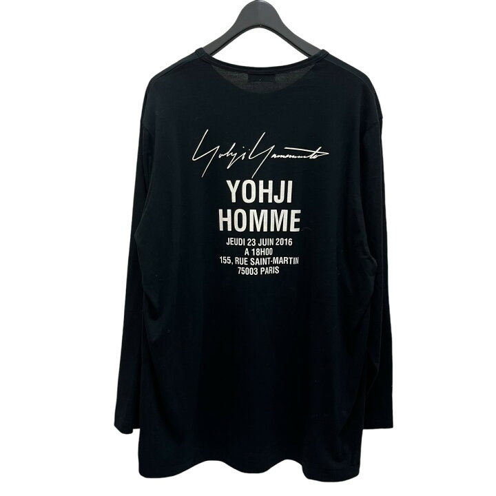 楽天市場】【中古】Yohji Yamamoto pour homme ロングスリーブTシャツ 