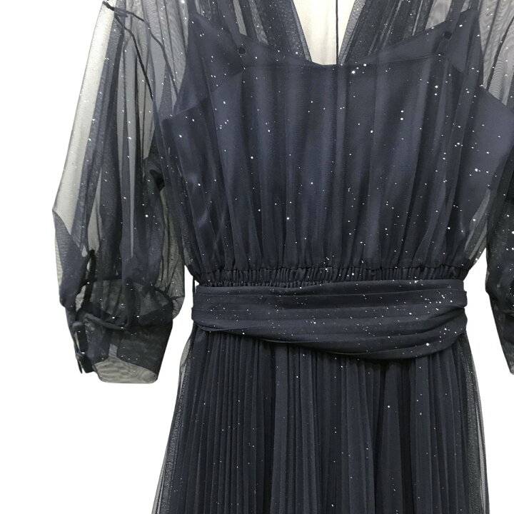 楽天市場】【中古】Snidel チュールプリーツドレス ワンピース 