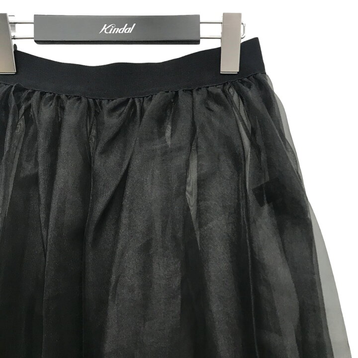 楽天市場】【中古】LIMI feu シアースカート LV-S16-901 ブラック 
