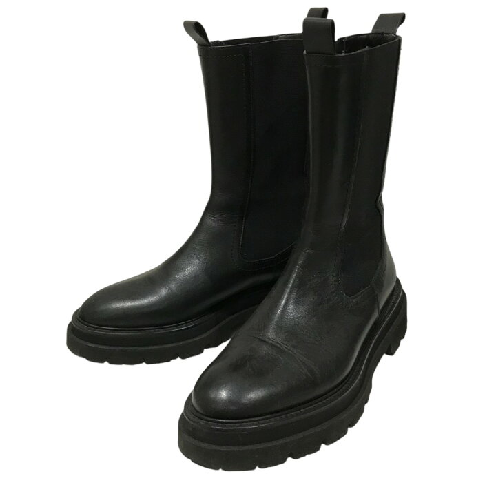 楽天市場】【中古】PASCUCCI サイドゴアブーツ ブラック サイズ：36 