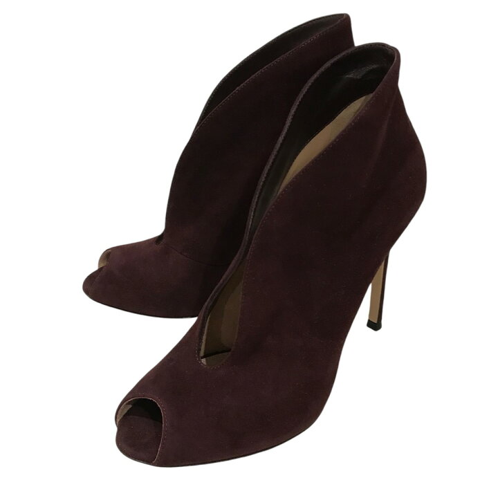 楽天市場】【中古】Gianvito Rossiブーティ ワインレッド サイズ：38 1 