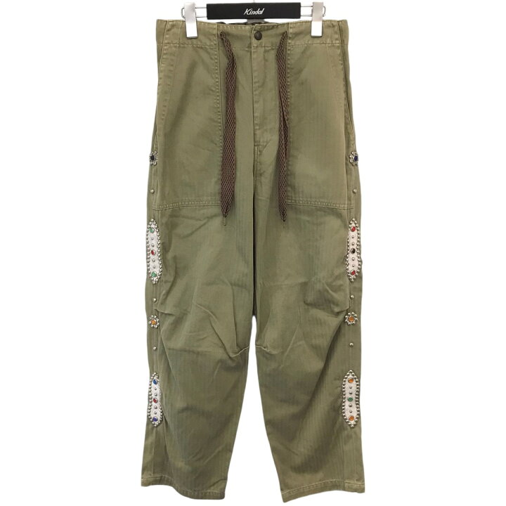 楽天市場】【中古】KAPITAL 「SULFUR HERRINGBONE EASY BAKER PANTS 