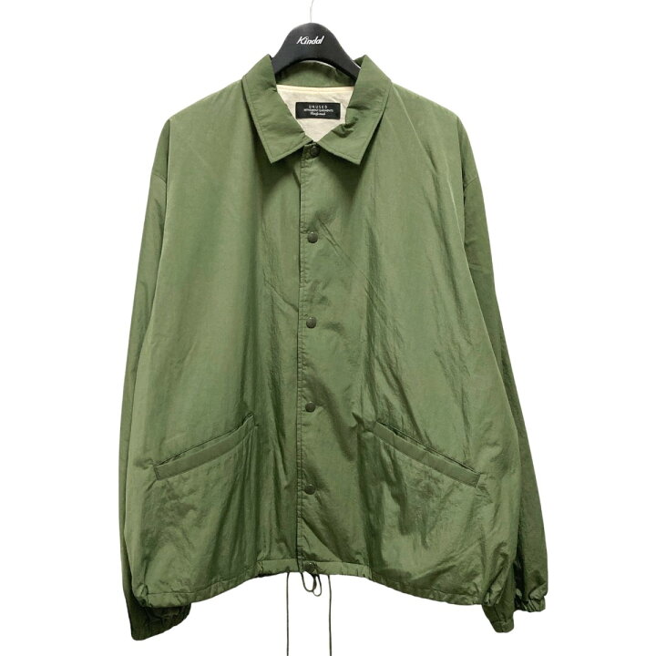 楽天市場】【中古】UNUSED コーチジャケット US1853 オリーブ サイズ  