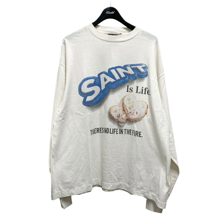 楽天市場】【中古】SAINT MICHAEL HEART CKIE LS TEE プリント  