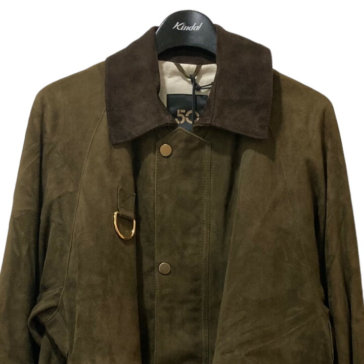 楽天市場】【中古】Cinquanta×BEAMS f スエードフィッシングブルゾン i  