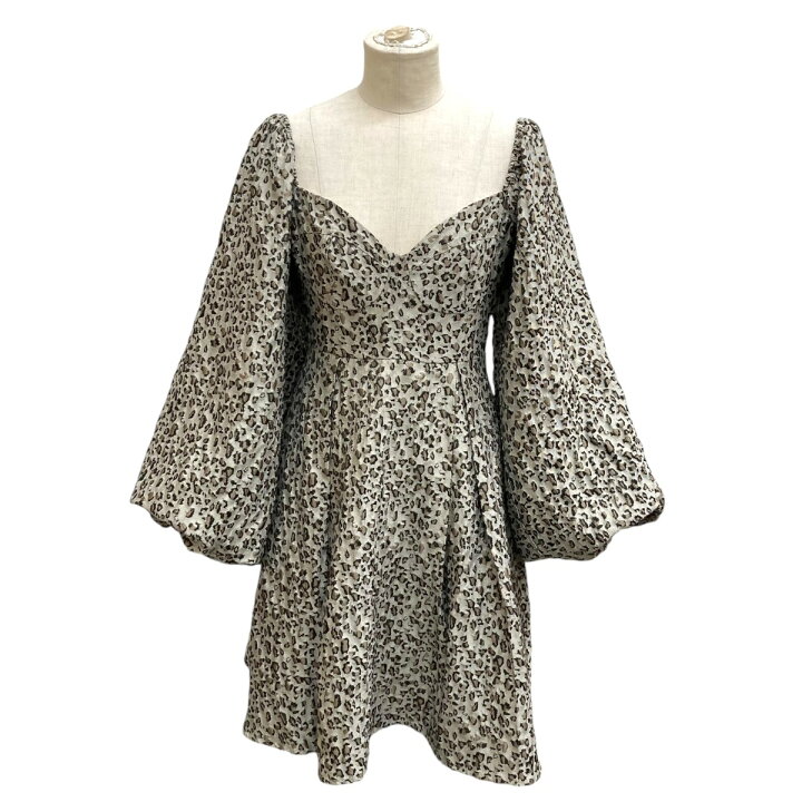 楽天市場】【中古】Sister Jane レオパード ワンピース ベージュ 